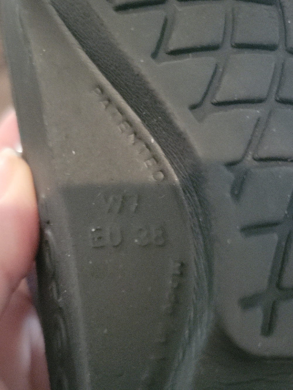 Oofos Blue Flip Flops Sz 7 - Picture 5 of 5
